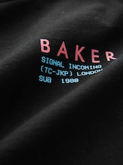 Baker by Ted Baker Oversized Graphic T-Shirt - Image 11 of 12