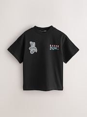 Baker by Ted Baker Oversized Graphic T-Shirt - Image 8 of 12