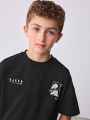 Baker by Ted Baker Oversized Graphic T-Shirt - Image 1 of 8