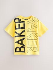 Baker by Ted Baker Graphic Print T-Shirts 3 Pack - Image 2 of 8