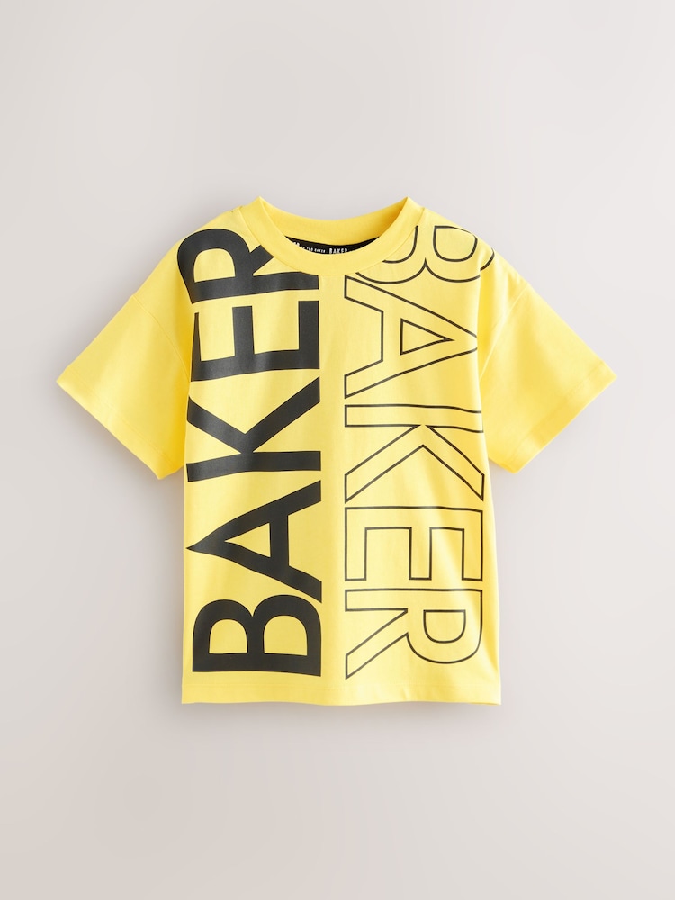 Baker by Ted Baker Graphic Print T-Shirts 3 Pack - Image 2 of 8