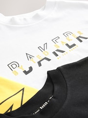 Baker by Ted Baker Graphic Print T-Shirts 3 Pack - Image 7 of 8