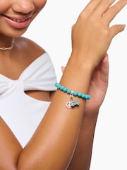 Thomas Sabo Pink Peace Sign Enamel Charm - Image 2 of 2
