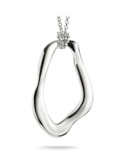 Thomas Sabo Gold Tone Natural Beauty Necklace With Organically Shaped Pendant - Image 1 of 3