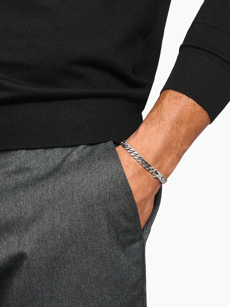 Thomas Sabo Silver Tone Armoured Bracelet - Image 2 of 3
