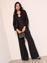 Friends Like These Black Black Seam Detail Jacket - Image 3 of 4