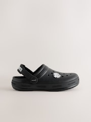 smALLSAINTS Black Clog Sandals - Image 6 of 6