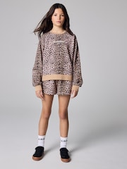 smALLSAINTS Logo Sweatshirt and Sweat Shorts Set - صورة 2 من 12