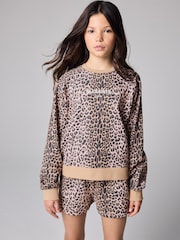 smALLSAINTS Logo Sweatshirt and Sweat Shorts Set - صورة 3 من 12