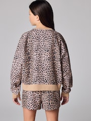 smALLSAINTS Logo Sweatshirt and Sweat Shorts Set - صورة 4 من 12