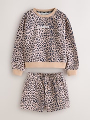 smALLSAINTS Logo Sweatshirt and Sweat Shorts Set - صورة 7 من 12