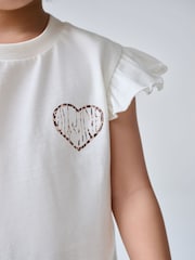 smALLSAINTS Leopard Lover T-Shirt and Wide Leg Leggings Set - Image 7 of 14