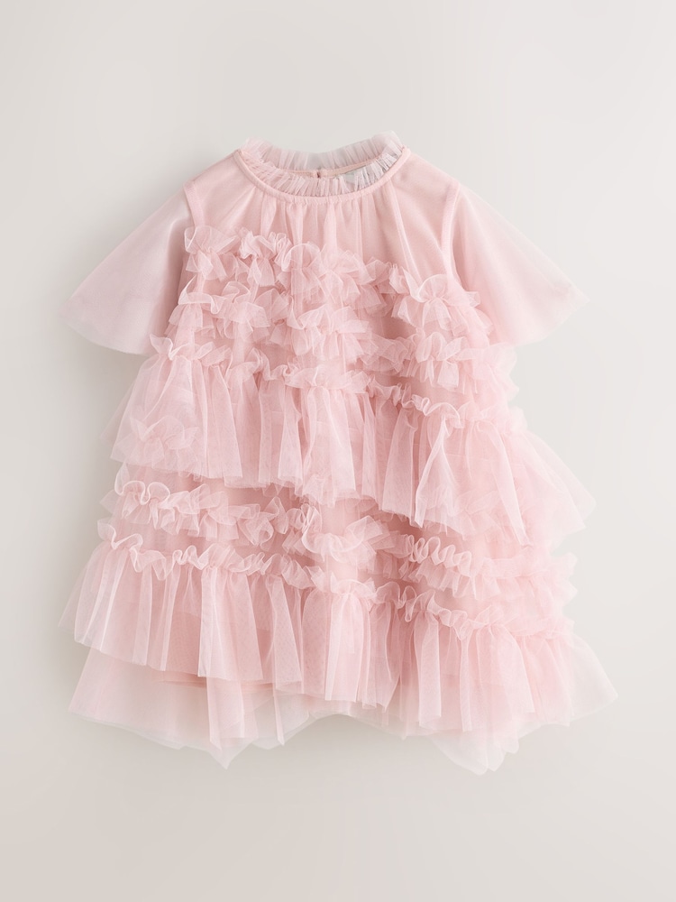 knee length dresses for ladies Little Girl Dress by Edan main image 1