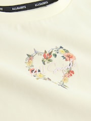 smALLSAINTS Floral Heart T-Shirt and Sweat Shorts Younger Set - Imaginea 10 din 10