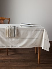 The Set Natural Tablecloth and 4 Pack Napkins Set - Image 1 of 6