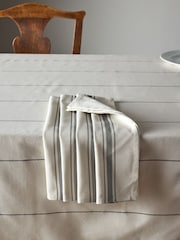 The Set Natural Tablecloth and 4 Pack Napkins Set - Image 4 of 6