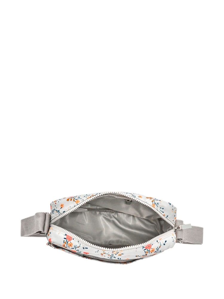 Pavers Grey Zip Close Cross-Body Bag - Image 3 of 3