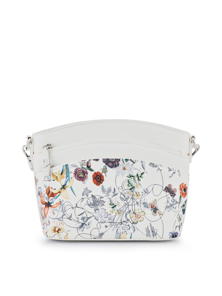 Pavers White Adjustable Cross-Body Bag - Image 2 of 4