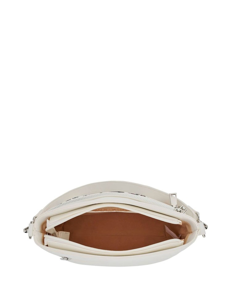Pavers White Adjustable Cross-Body Bag - Image 4 of 4