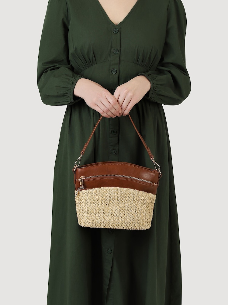 Marrón - Pavers Adjustable Cross-Body Bag - Imagen 1 de 1