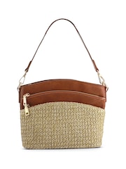 Pavers Brown Adjustable Cross-Body Bag - Image 2 of 4