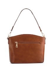 Pavers Brown Adjustable Cross-Body Bag - Image 3 of 4
