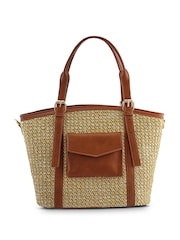 Pavers Brown Spacious Adjustable Handbag - Image 2 of 4