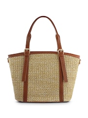 Pavers Brown Spacious Adjustable Handbag - Image 3 of 4