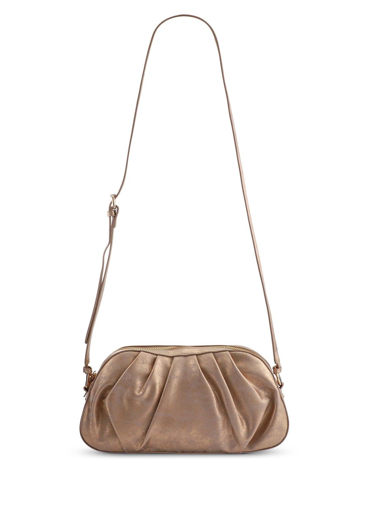 Pavers Gold Adjustable Slouched Cross-Body Bag - Image 3 of 4