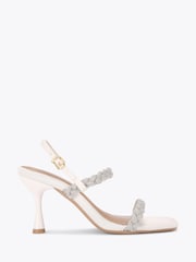 Kg Kurt Geiger Chrome Faye2 Sandals - Image 1 of 4
