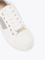 Kg Kurt Geiger White Lighter Gem2 Trainers - Image 3 of 4