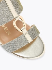 Kg Kurt Geiger Gold Arlo2 Sandals - Image 4 of 4