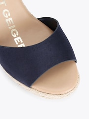 Kg Kurt Geiger Blue Paisley3 Sandals - Image 3 of 4