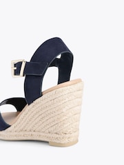 Kg Kurt Geiger Blue Paisley3 Sandals - Image 4 of 4