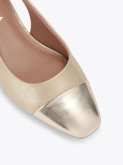 Carvela Gold Amelia Pumps - Image 4 of 4