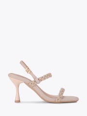 KG Kurt Geiger Metallic Faye2 Sandals - Image 1 of 4