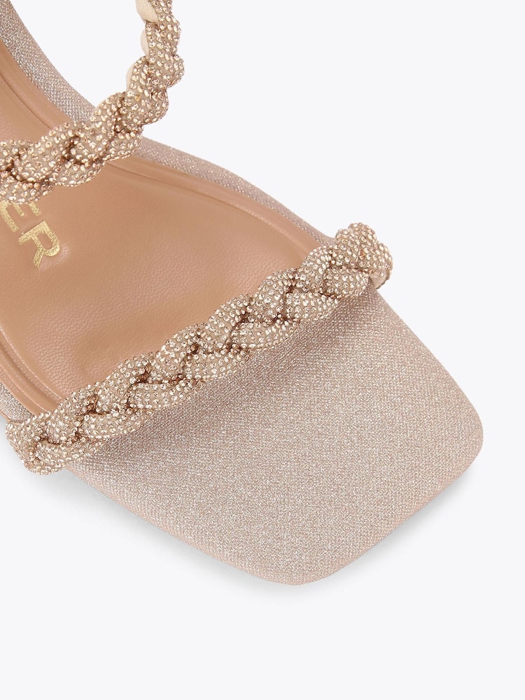 KG Kurt Geiger Metallic Faye2 Sandals - Imagen 4 de 4 KG Kurt Geiger Metallic Faye2 Sandals - Imagen 4 de 4