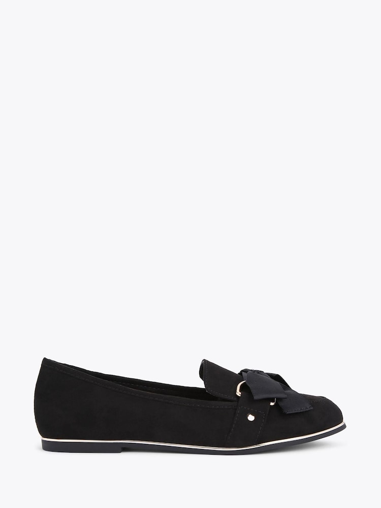 KG Kurt Geiger Black Mable Bow Pumps - Image 1 of 4