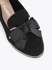 KG Kurt Geiger Black Mable Bow Pumps - Image 3 of 4