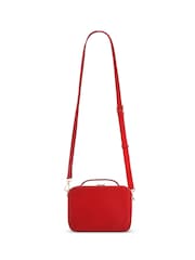 Jones Bootmaker Red Waldorf Leather Zip Up Handbag - Image 2 of 4