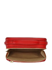 Jones Bootmaker Red Waldorf Leather Zip Up Handbag - Image 4 of 4