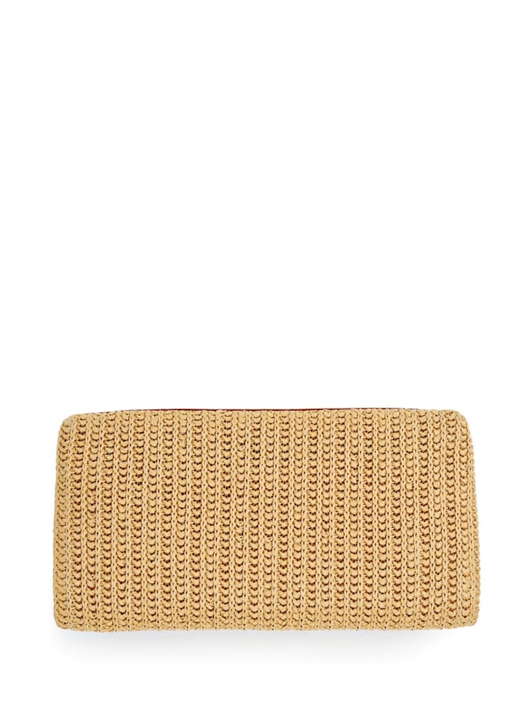 Jones Bootmaker Natural Wylie Fold Over Clutch - Image 2 of 4