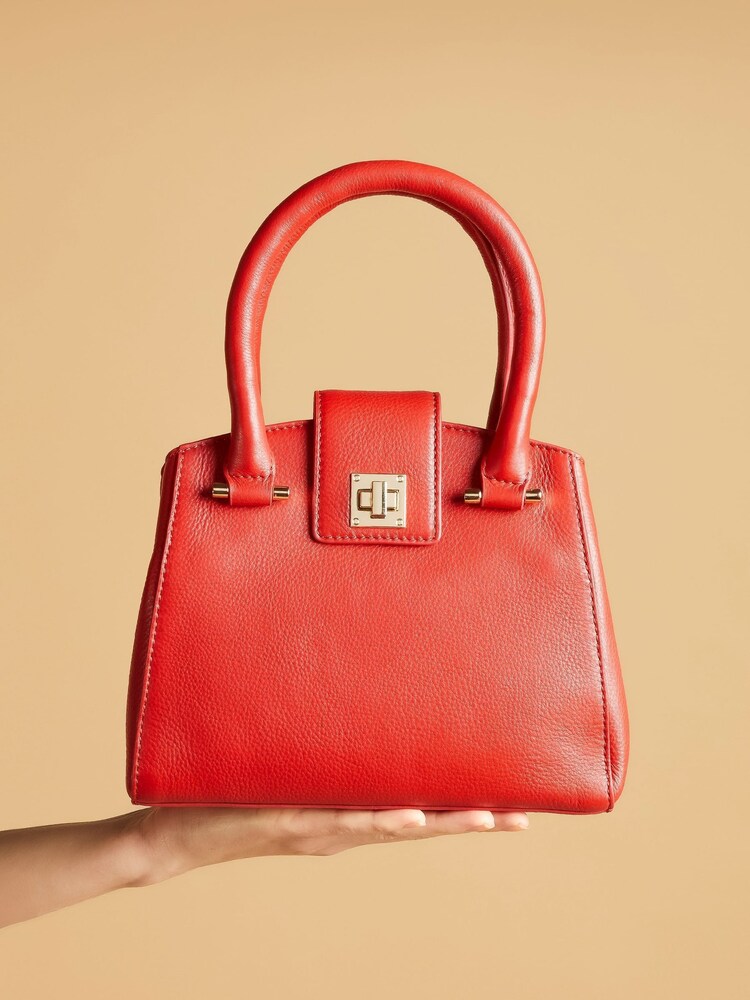 Jones Bootmaker Whimsy Leather Top Handle Tote Bag - Image 1 of 4