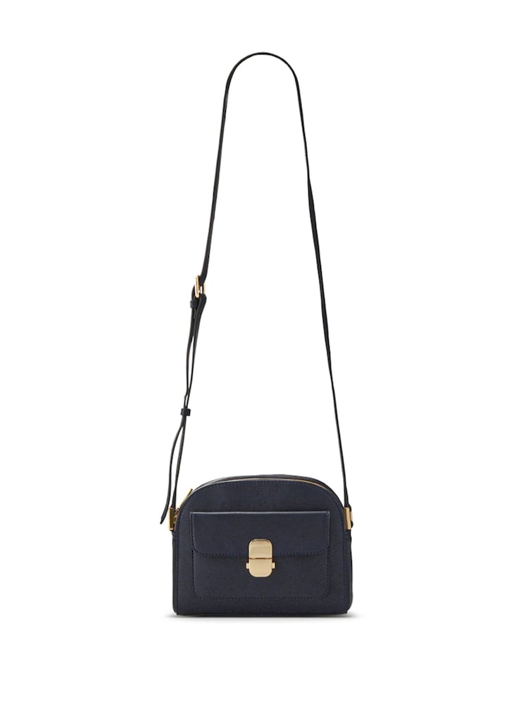 Azul - Jones Bootmaker Waterbury Leather Shoulder Bag - Imagen 2 de 4 Azul - Jones Bootmaker Waterbury Leather Shoulder Bag - Imagen 2 de 4