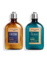 L OCCITANE Mens Shower Gel Duo Gift Set - Image 1 of 2