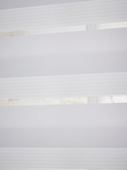 White Ready Made Day and Night Zebra Roller Blind - Image 8 of 8