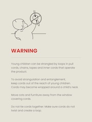 Grey Ready Made Day and Night Zebra Roller Blind - Image 4 of 7