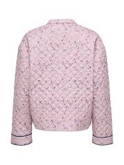 ONLY Pink Printed Quilted Short Jacket - Image 6 of 6