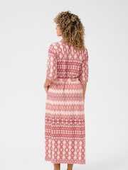 Cream CRTiah Pink Shirt Dress - Image 2 of 5