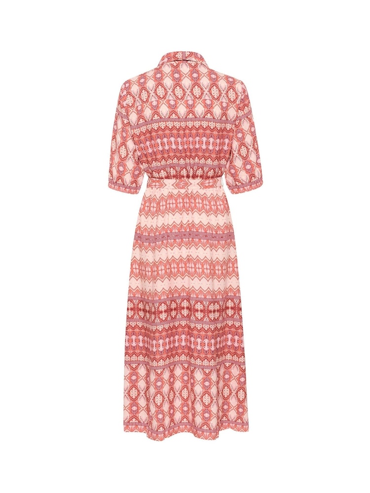 Cream CRTiah Pink Shirt Dress - Image 5 of 5